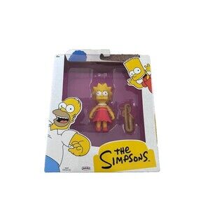 Jakks The Simpsons Lisa Action Figure Toy Saxophone New